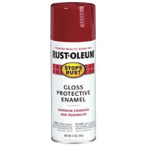 RUST-OLEUM STOPS RUST 7765830 12 OZ GLOSS PROTECTIVE ENAMEL REGAL RED SPRAY