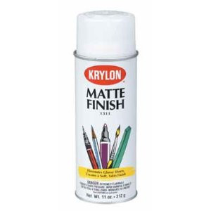 KRYLON K01311 11 OZ MATTE FINISH CLEAR COATING SPRAY