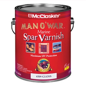 MCCLOSKEY MAN O'WAR 6509.007 GLOSS MARINE SPAR VARNISH 350 VOC