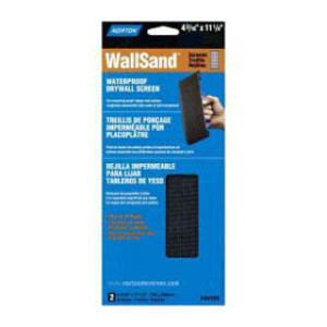 NORTON 01887 4-3/16" X 11" 80D WALLSAND DRYWALL SANDING SHEETS HANDY PACK 5PK