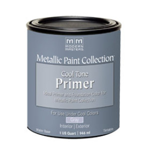 MODERN MASTERS 337170 COOL TONE PRIMER INTERIOR / EXTERIOR METALLIC 32 OZ