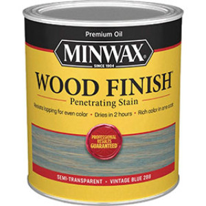 MINWAX 52770110 288 VINTAGE BLUE WOOD FINISH PENETRATING STAIN