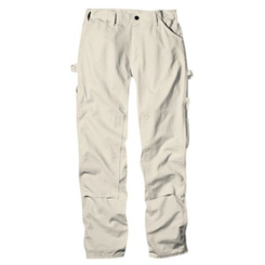 DICKIES 2053NT 34"W X 34" L NATURAL DOUBLE KNEE PAINTER'S PANTS 3434