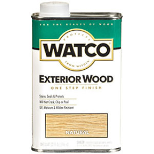 RUSTO-LEUM WATCO 67741 EXTERIOR NATURAL WOOD FINISH PENETRATING OIL