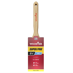 WOOSTER SUPER/PRO BADGER J4102 2-1/2" FLAT SASH PAINT BRUSH