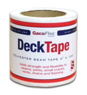 GACO DKTAPE4X120 GACODECK 4" X 120' POLYESTER SEAM TAPE 66B