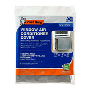 FROST KING AC3H 30111 AIR CONDITIONER COVER 18" X 27" X 22" 6MIL (10M-15M BTU)