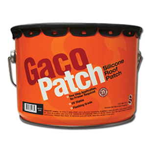 GACO GP1573-2 SILICONE ROOF PATCH BLACK FLASHING GRADE UV STABLE WATERPROOF