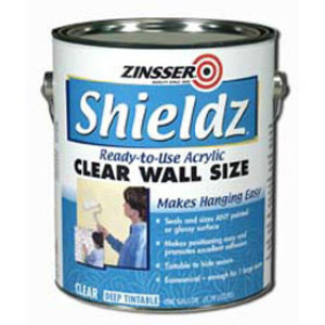 ZINSSER SHIELDZ 2101 READY TO USE ACRYLIC CLEAR WALLCOVERING PRIMER