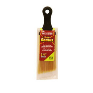 WOOSTER Q3222-1-1/2 LITTLE GENIUS SHORT HANDLE ANGLE PAINT BRUSH