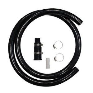 PLUMB PAK PP855-90 DISHWASHER DRAIN HOSE RUBBER 6' WITH ADAPTER
