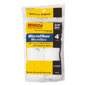 WHIZZ XTRASORB 74018 4" X 3/4" MICROFIBER ROLLER COVER (2PK)