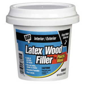 DAP 08135 PLASTIC WOOD 8 OZ NATURAL RTU INTERIOR / EXTERIOR LATEX FILLER