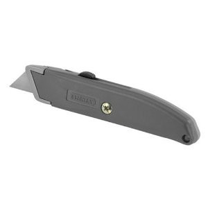 STANLEY 10-175 RETRACTABLE HOMEOWNERS UTILITY KNIFE 6-1/8" (1 BLADE)