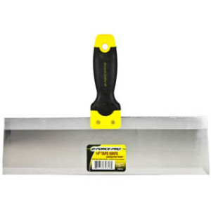 G-FORCE 70816 14" FLEXIBLE STAINLESS STEEL TAPE KNIFE ERGO GRIP HANDLE