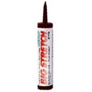 SASHCO BIG STRETCH 10004 10.5 OZ BLACK 100% ACRYLIC LATEX CAULK WINDOW & DOOR