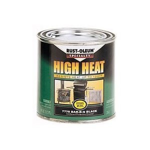RUST-OLEUM SPECIALTY 7778730 HIGH HEAT BAR-B-QUE BLACK SATIN