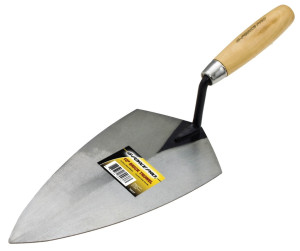 G-FORCE 70039 LONDON 10" BRICK TROWEL WOOD HANDLE