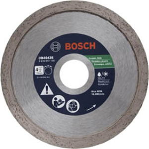 BOSCH DB4543S 4-1/2" STANDARD CONTINUOUS RIM DIAMOND BLADE