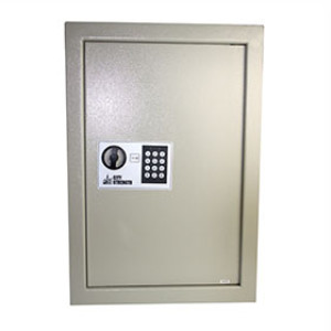 CITY STRENGTH WALL SAFE WITH DIGITAL KEYPAD AND KEY OVERRIDE