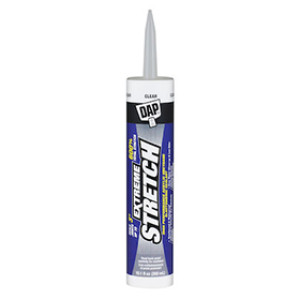 DAP 18716 10.1 OZ EXTREME STRETCH PREMIUM CRACKPROOF ELASTOMERIC SEALANT CLEAR