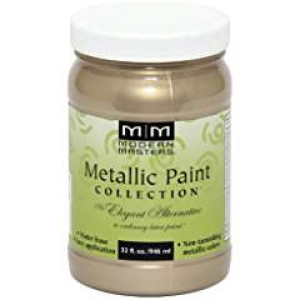 MODERN MASTERS ME206-32 CHAMPAGNE SATIN METALLIC PAINT OPAQUE