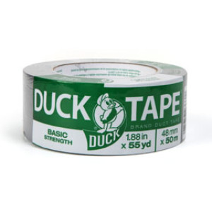 SHURTECH 242946 1.88" X 55 YARD BASIC STRENGTH DUCT TAPE - GRAY 2" WDE