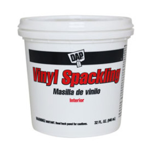 DAP 12132 RTU ALL PURPOSE INTERIOR HEAVY DUTY VINYL SPACKLING WHITE