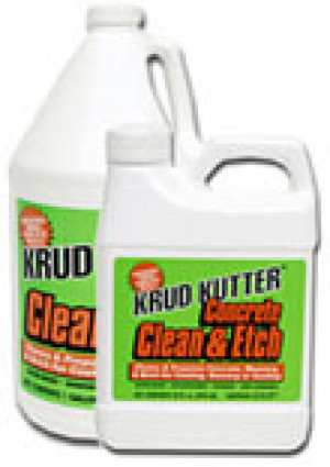KRUD KUTTER CE012 CONCRETE CLEAN & ETCH EXTERIOR CLEANER PREPARER