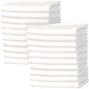 KAMEN 980.2105 #43 1LB 100% COTTON NEW WHITE KNIT RAGS